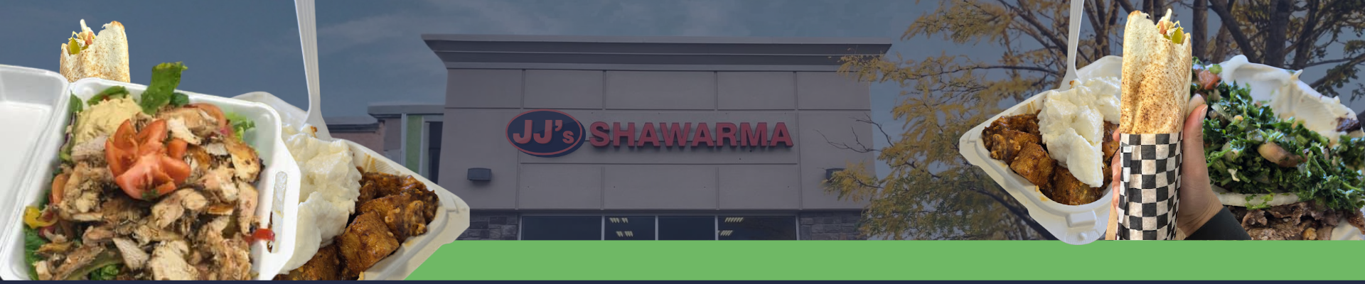 JJ's Shawarma banner